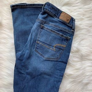 American Eagle skinny kick super stretch jeans
